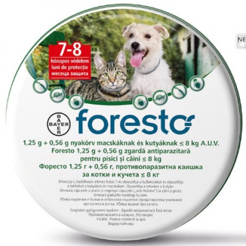 Preparati protiv spoljnih parazita mačaka Foresto ogrlica <8kg AKCIJA